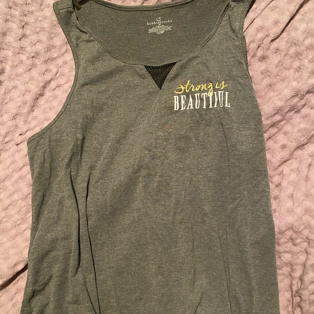 2x Grey tank